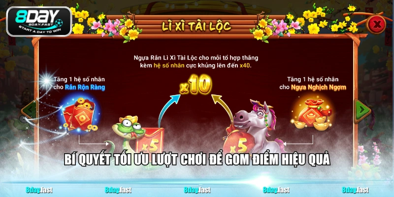 Bí quyết tối ưu lượt chơi để gom điểm hiệu quả