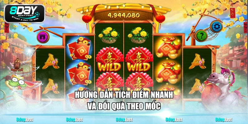 Hướng dẫn tích điểm nhanh và đổi quà theo mốc